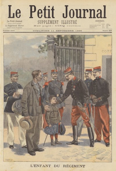 The child of the regiment by French School